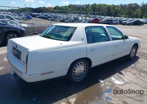 1998 Cadillac Deville Standard из США, поврежденный, VIN 1G6KD54Y2WU752362